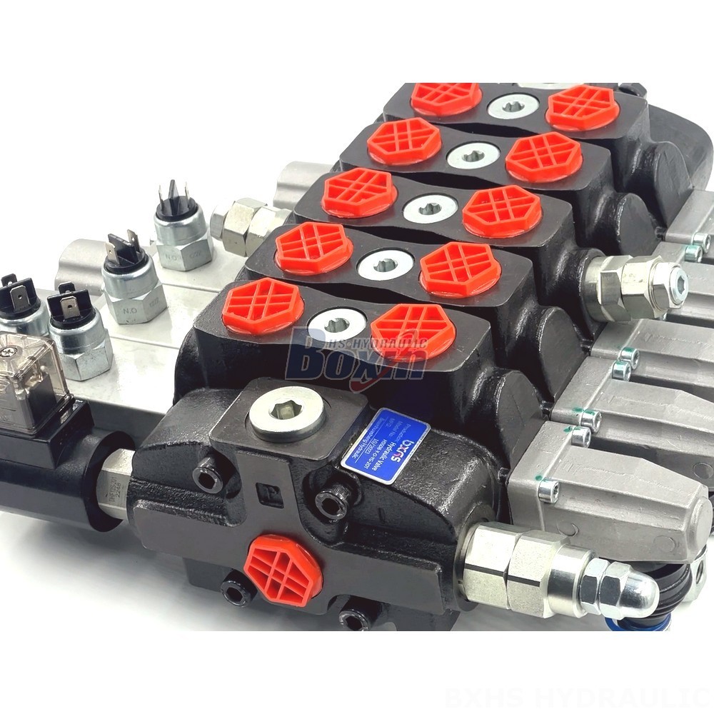 Get the Best Price: 5 Spool Sectional Directional Valves - Manufacturer Direct detail image
